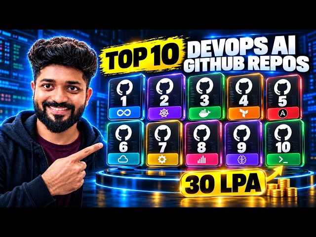 10 Open-Source DevOps Projects That Will give 30 LPA job || Get the resources attached