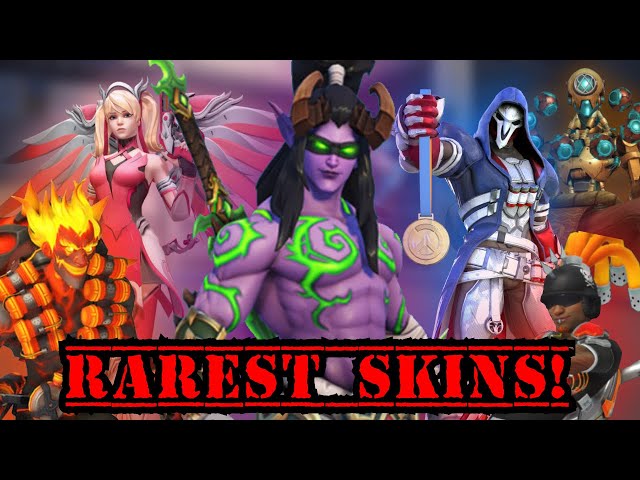 The Rarest Overwatch Skins for every Hero! (2023)