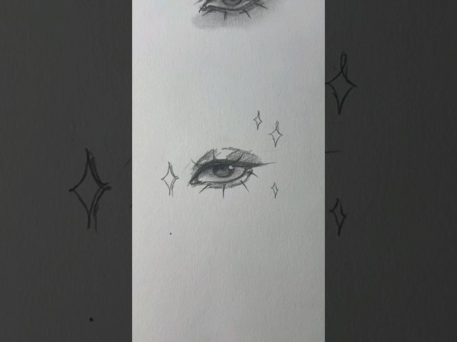 tutorial de olhos 🌠 #arte #desenho #sketchbook #artetutorial #tutorialdedesenho #sketch