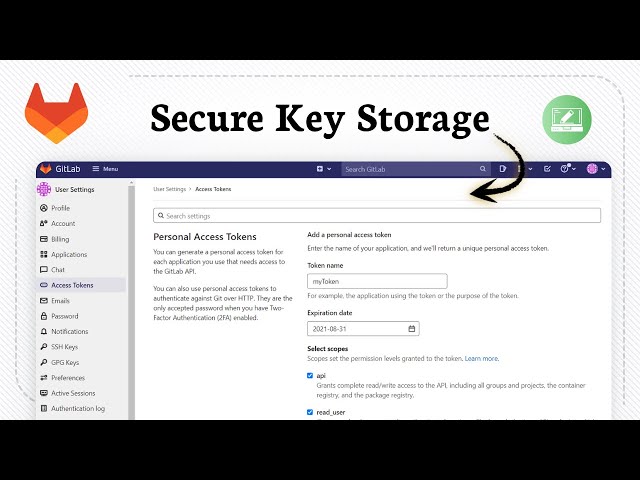How to store secrets in GitLab (Hidden Vault)