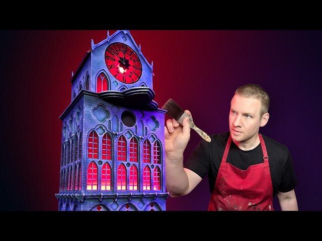 I got carried away making this Dice Tower...