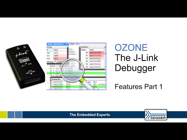 Ozone – The J-Link Debugger | Features Part 1
