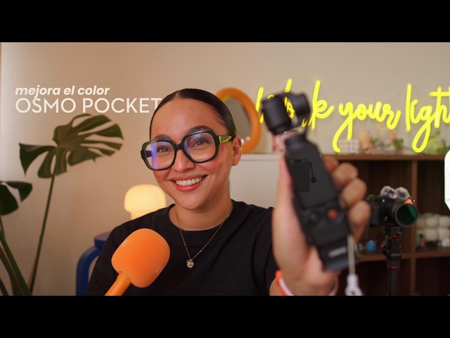 How to improve your video colors with the Osmo Pocket 3/4 📸 | Complete guide