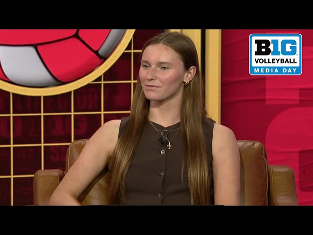 Nebraska Cornhuskers Sit Down to Preview the Season | 2026 Big Ten Volleyball Media Day
