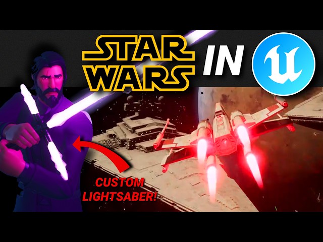 Creating STAR WARS Islands in Fortnite Creative/UEFN! (Part 1)
