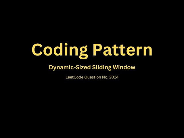 ⚡ CRACK CODING INTERVIEWS with This LeetCode Pattern (Q2024 Solution) [DSA Coding Patterns Series]
