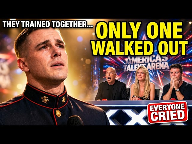 U.S. Marine Sings for the Best Friend He Lost in Training… The Arena Fell Silent l AGT 2026