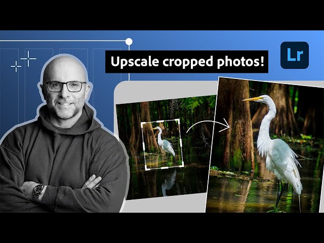 Enhance Cropped Photos with Topaz Gigapixel AI in Lightroom | Adobe Lightroom