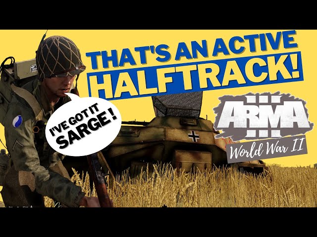 🟡 I Killed A Tank With An MG | Arma 3 WWII | World War 2 | Karmakut Liberation Server | Real Milsim