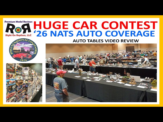 2026 IPMS/USA National Convention (Auto Tables Coverage)