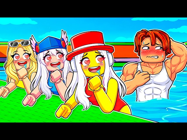 The ONLY BOY In A ODER POOL PARTY