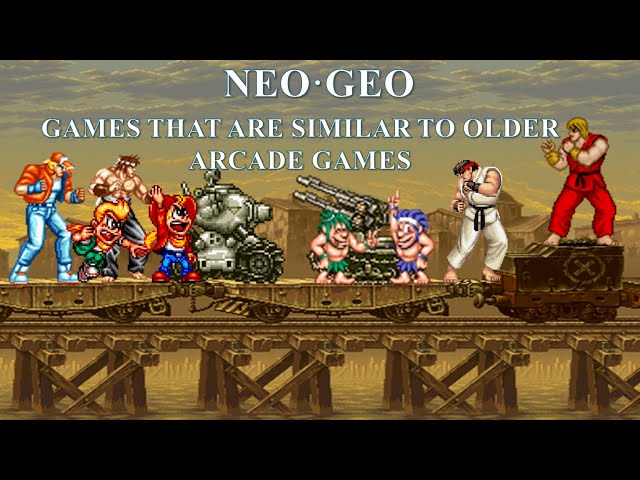 Neo Geo Games Similar to Older Arcade Games (Neo Geo Thread Atari Age Forum 10th Anniversary)
