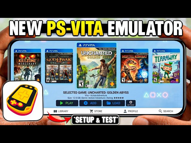 🔥 New PS Vita Emulator For Android 2026! Vita3k Plus Emulator Full Setup, Best Settings & Games Test