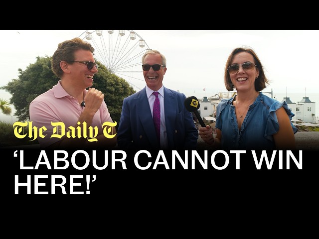 ‘I won’t be cowed’: Nigel Farage on death threats, Binface and the fight for Clacton | The Daily T