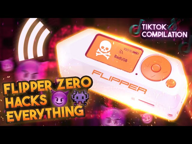 Flipper Zero can hacks any device! - TikTok Compilation