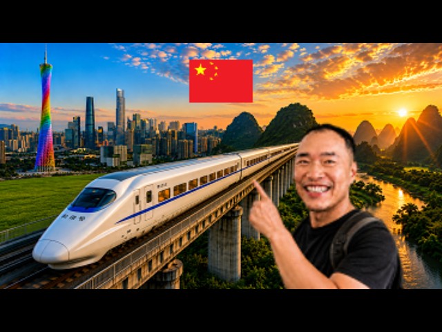 I Took China’s High-Speed Train From Guangdong to the Most Remote Part of Guangxi 🇨🇳