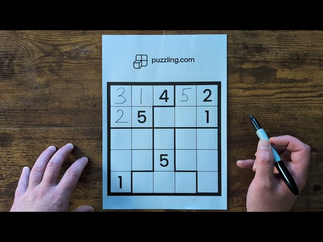 How to play Sudoku Shapes (Jigsaw Sudoku) puzzles
