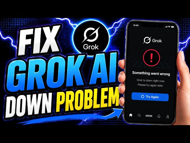 How to Fix Grok AI Down Problem (2026) | Grok Not Working or Server Down