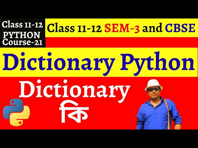 Python course dictionary class dictionary basic by debasish debnath sir,9232441317