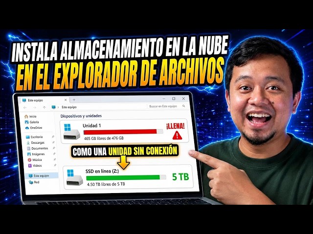Olvídate del SSD: Así se instala almacenamiento en la nube en el Explorador de Windows con RDRIVE