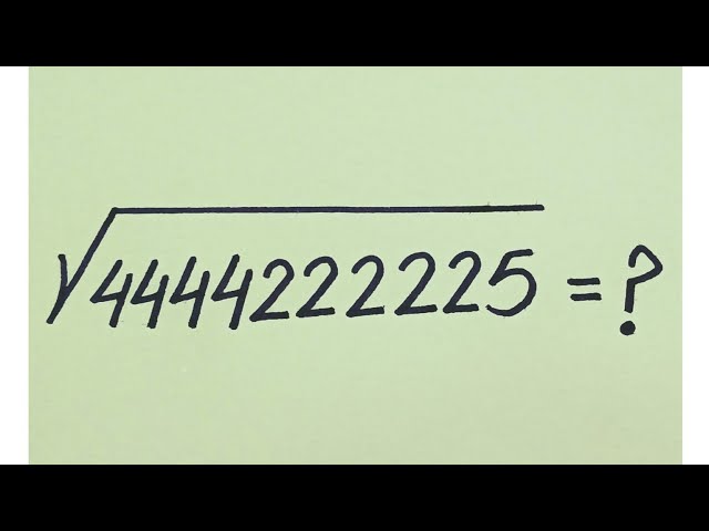 Solving a "Harvard" University Entrance Exam Interview Question | Redical Simplification 