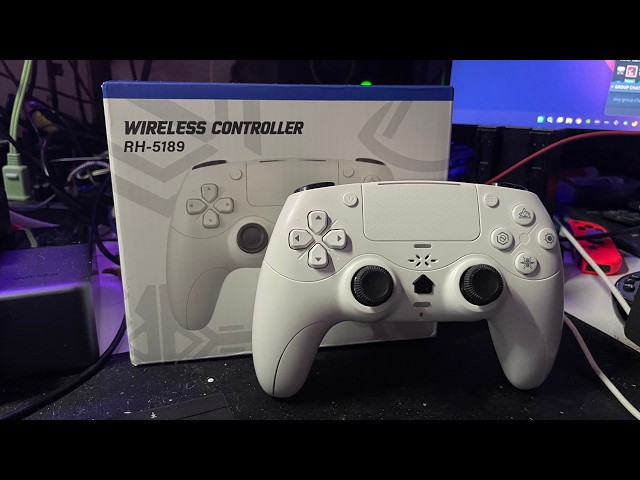 Gamrombo RH-5189 Wireless Controller for PS5 and PC - Unboxing and Gameplay Review