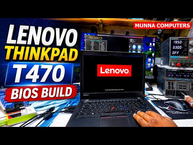ThinkPad T470 BIOS Corrupted? | Step-by-Step BIOS Build Repair