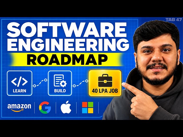 🔥Complete 4-Year Engineering Roadmap 2026: From 1st Year to a 20 LPA Job | Tab 47