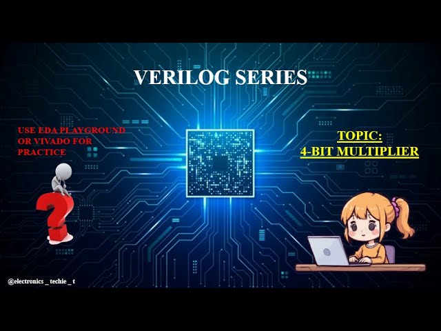 VERILOG CODE EXPLANATION FOR 4-BIT MULTIPLIER