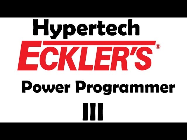 How To Use Hypertech Power Programmer III