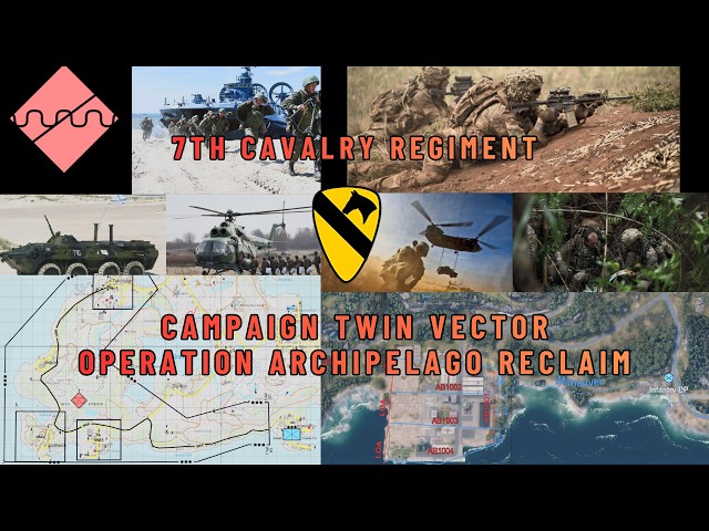 [ 7Cav ][ ARMA Reforger ] Campaign Twin Vector - P1 -  OP Archipelago Reclaim [ Automatic Rifleman ]