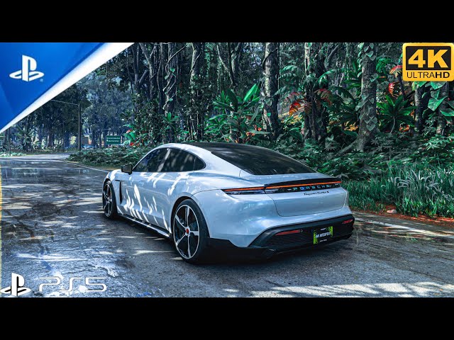 Porsche Taycan Turbo S 4K HDR Ps5 Slim The Crew Motorfest review
