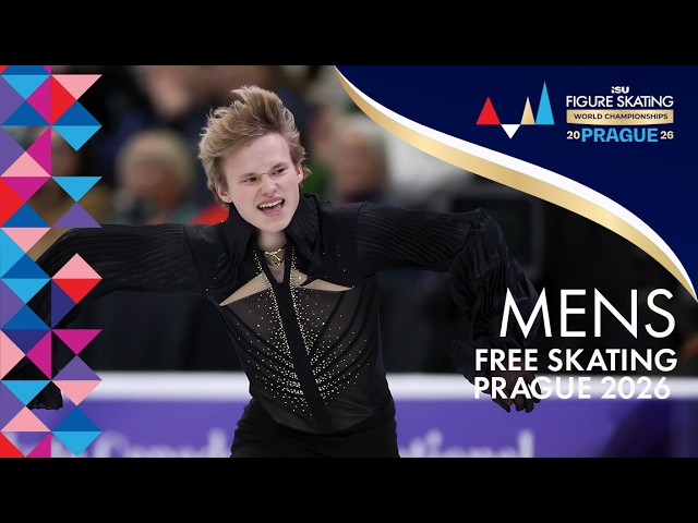 Men Free Skating | ISU Figure Skating World Championships | Prague 2026 | #WorldFigure