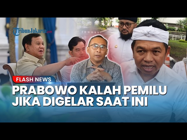 Prabowo Faces Defeat if Election Were Held Today, KDM Surges to Lead Presidential Polls in SMRC S...