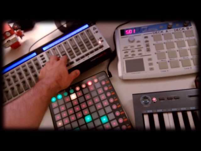 Launchpad S + Ableton Live = LaunchPad95 Live Test