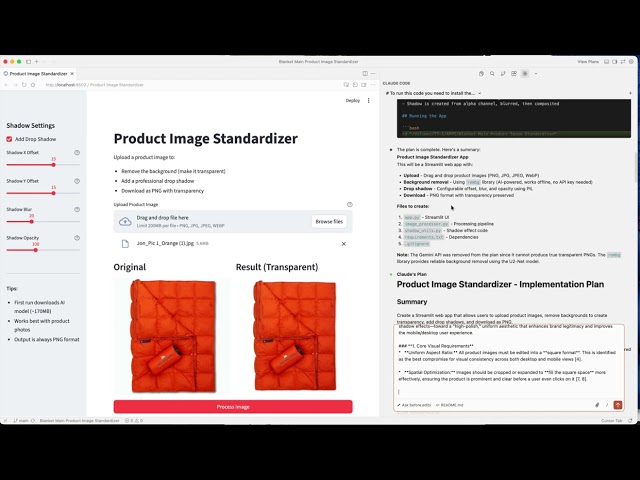 Build a Product Image Background Remover App with Python & Streamlit