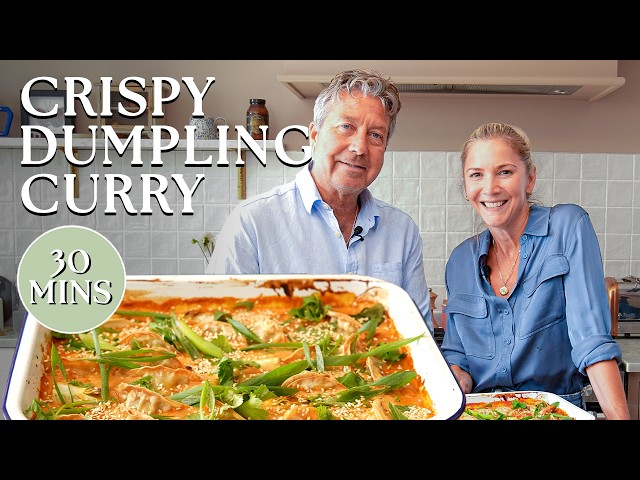 Easy Gochujang Dumpling Curry | One-Tray Dinner in 30-Minutes