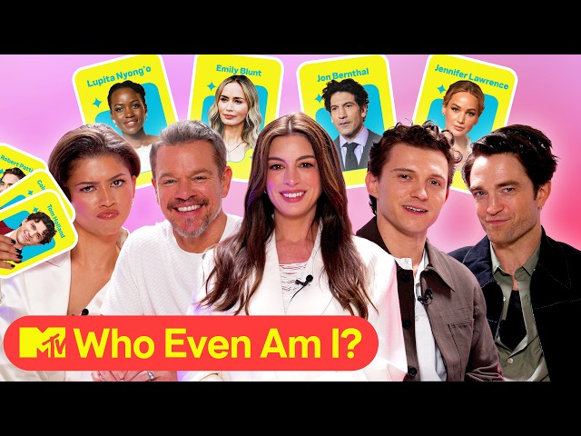 “Do You All Hate Me?” 😂 The Odyssey Cast Play Who Even Am I? | MTV Movies