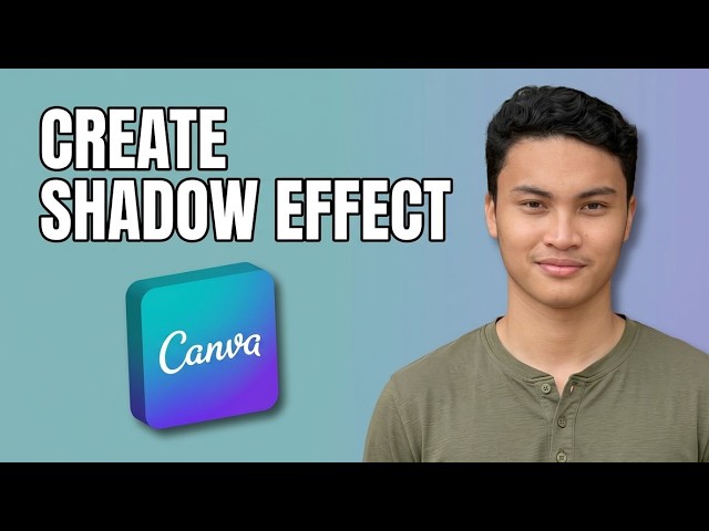 How to Create Dynamic Shadow Effect in Canva [2026 Tutorial]
