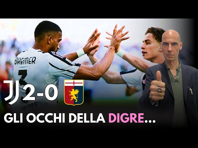 CHAMPIONS LEAGUE ONE POINT AWAY… | JUVE GENOA 2-0