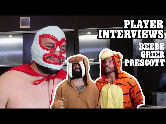 Cowboys Players Halloween Interviews | Player Interviews