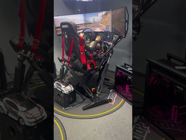 Insane Racing Simulator Setup – Feels Like Real Driving!