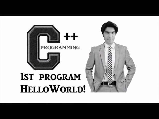 1st Program Hello World! in C++ Urdu /Hindi/ Eng|BASHARAT SADDIQUE OFFICIAL