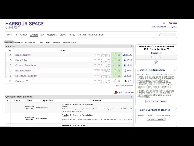 Educational Codeforces Round 153 (Rated for Div. 2) D, E Editorial