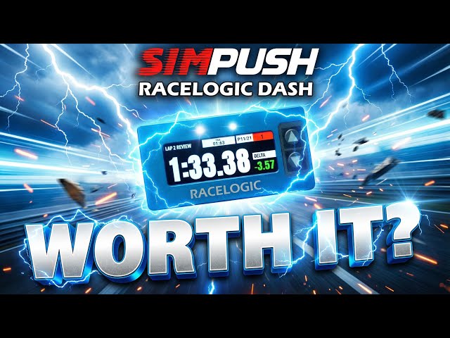 The SimPush RaceLogic Dash | You have to see how good this is!