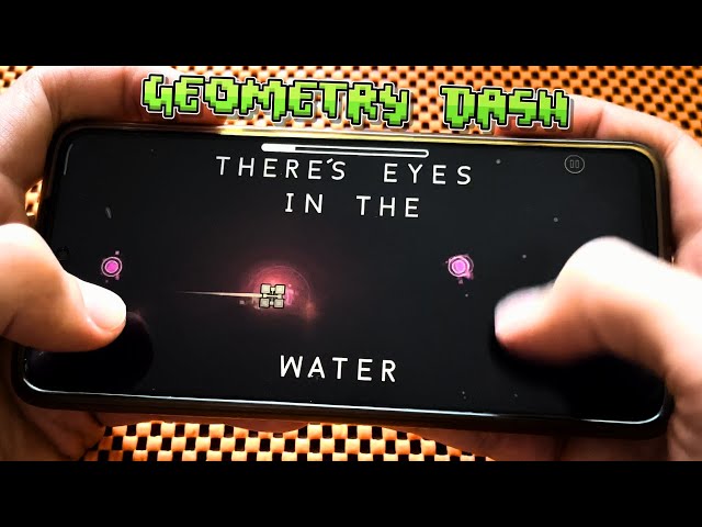 Eyes in The Water (Demon) 100% On Mobile (HandCam) | Geometry Dash