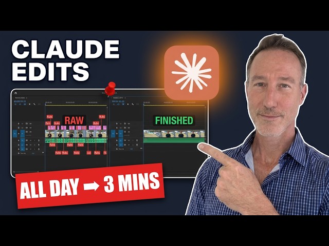 Editing Took Me All Day. Now Claude Does It for $20/Month....