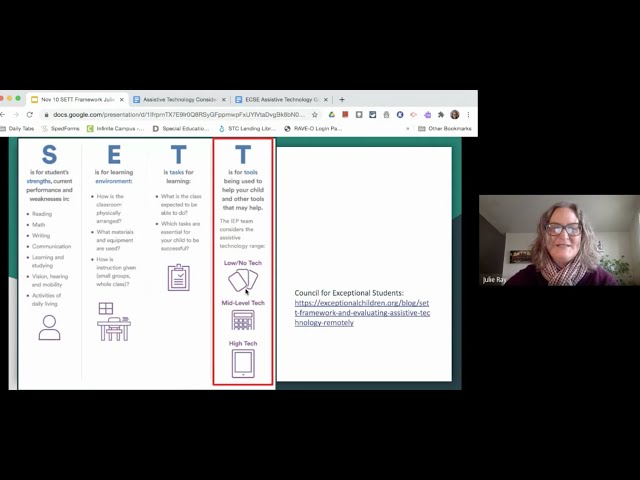 SETT Framework with Julie Ray