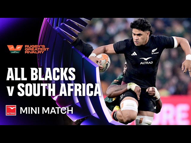 MINI MATCH | All Blacks v South Africa | Third Test, Johannesburg, 2026