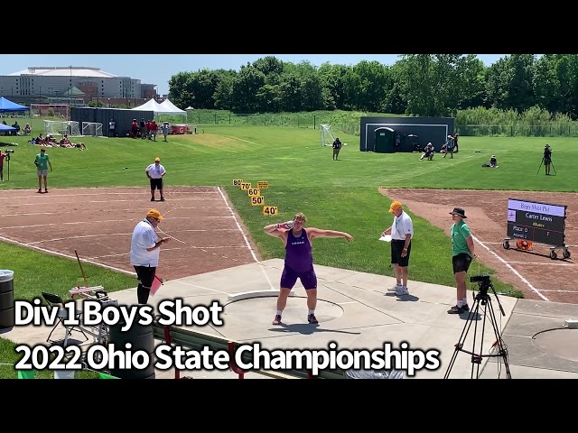 Division 1 Shot Put State Championships - Ohio Boys 2022